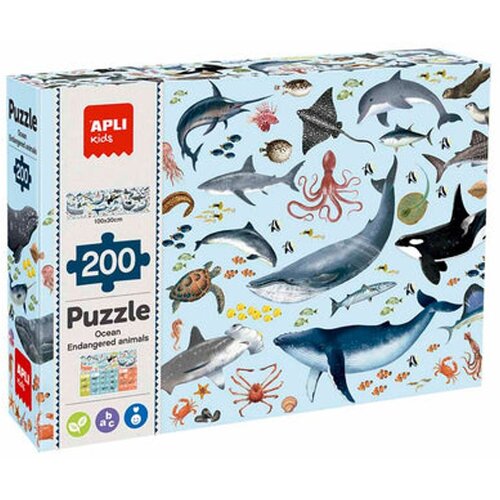 Apli Puzzle - Ugrožene životinje - okean Cene