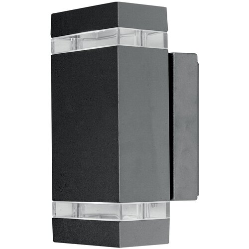 Elstead Lighting Elstead Jannik LED zunanja stenska svetilka z 2 lučema, grafitna, IP44, (22099887) Cene