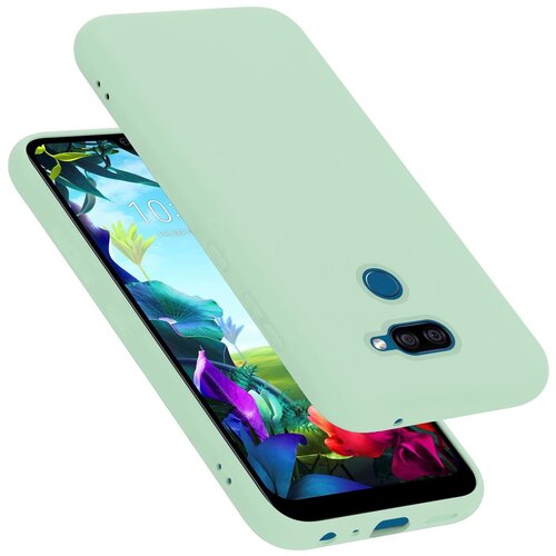  Ohišje združljiv z LG v tekoči svetlo zeleni barvi - zaščitni pokrov iz fleksibilnega silikona TPU, (20587013) Cene