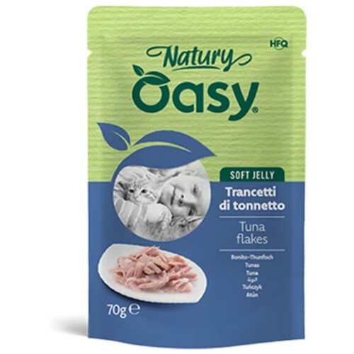 Oasy Cat Natury Adult fileji v želeju, vrečka - tuna - 70 g 70 g Cene