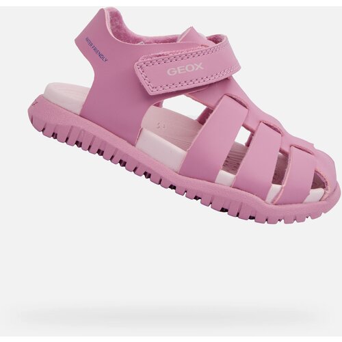 Geox Pink Girls' Sandals Fusbetto - Girls Cijene