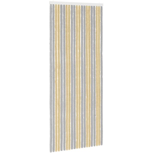 vidaXL Zaslon proti insektom Chenille Siva in bež 90 x 220 cm 100% PP, (5000247062) Cene