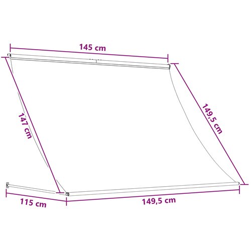  Sivosmeđa 150 x 150 cm Slike