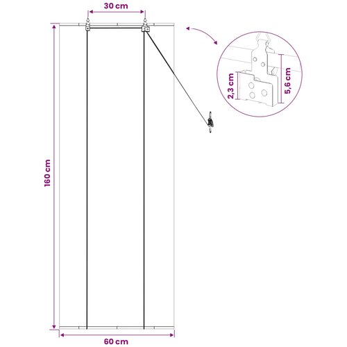 Rolo zavjesa Prirodna 60 x 160 cm Bambus Slike
