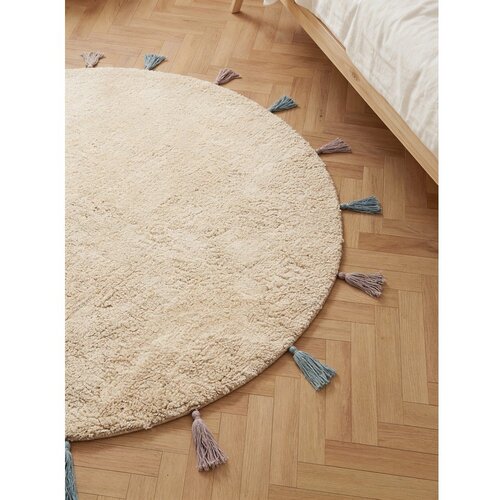 Hanse Home Krem periv/ručno rađen pamučan dječji tepih &amp;oslash;160 cm Snuggle Sunna &amp;ndash; Slike