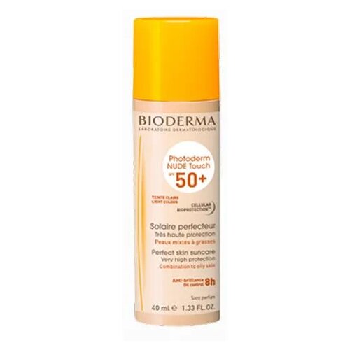 Bioderma Photoderm Nude Touch SPF50+ Light 40ml Slike