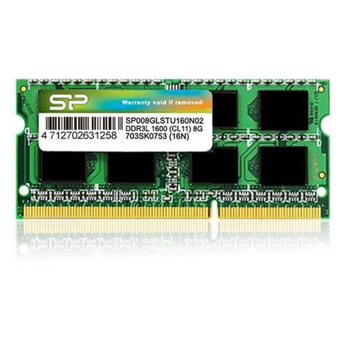 Silicon Power SODIMM DDR3 4GB 1600MHz SP004GLSTU160N02 dodatna memorija za laptop Slike