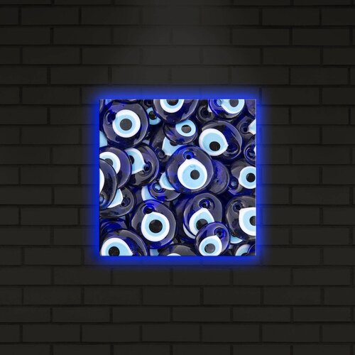 Wallity Zidna slika sa LED osvetljenjem 2828DACT-8, 28x28 cm Cene