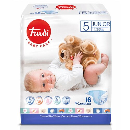 Trudi Plenice CARE DRY JUNIOR - 3 kos Slike