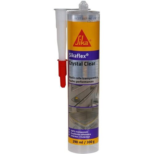 Sika SikaFlex Crystal Clear - Silikon za lepljenje transparentni 290ml Cene