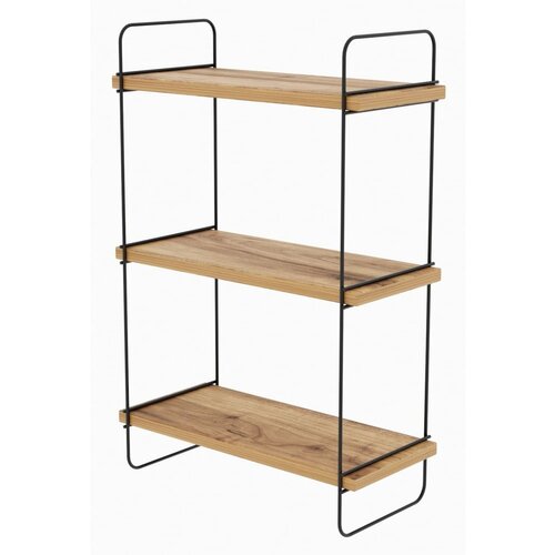 Kalune Design Večnivojska polica v hrastovem dekorju v naravni barvi 40 cm Pulalis – Cene
