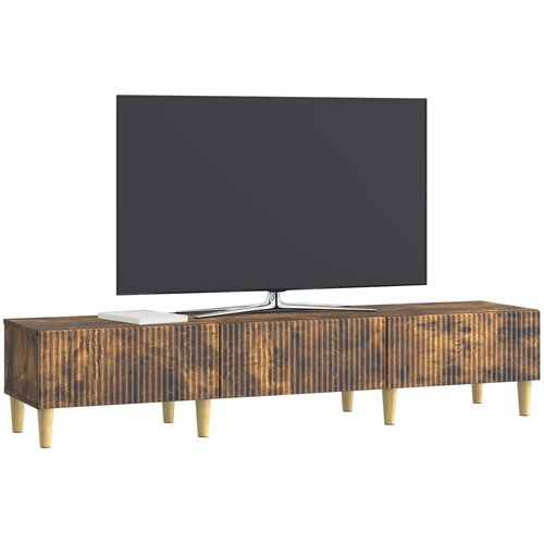  ormar Dimljeni hrast 147 x 34,5 x 30 cm Konstruirano drvo Slike