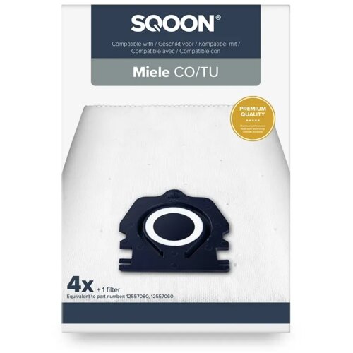 MIKRO Sintetičke vrećice kompatibilne s Miele Guard L1, Guard S1, Guard M1, TU HyClean Pure, CO HyClean Pure (Sqoon 52058-4) Slike