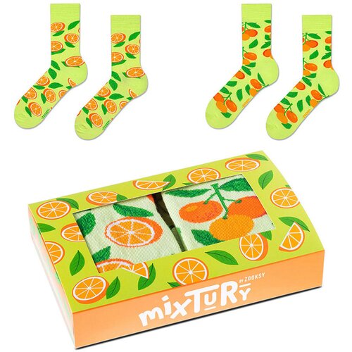 Kesi Zooxy mixTURY Oranges 2 Pairs sock set Cene