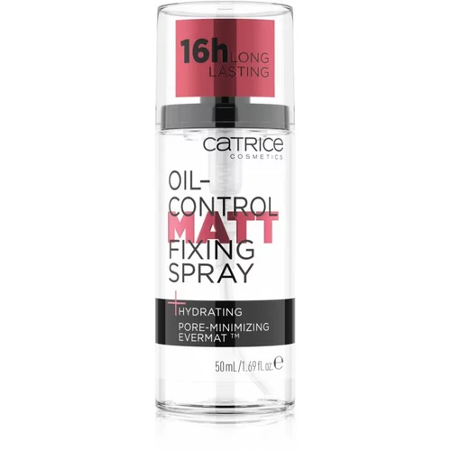 Catrice Oil-Control Matt Fixing Spray matirajući sprej za fiksiranje s učinkom pročišćavanja pora 50 ml