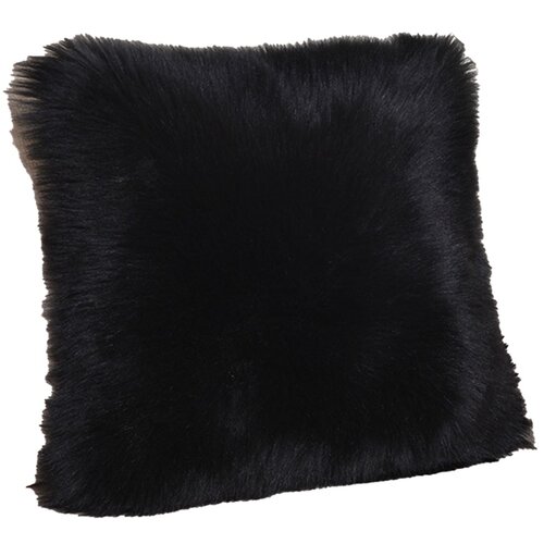 INF Dvoslojna prevleka iz umetnega volnena 40cm x 40cm &ndash; luksuzno mehka Black, (5000286761) Cene
