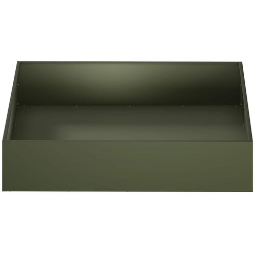  Vrtna saksija 2 kom. Maslinastozelena 100 x 100 x 20 cm Slike