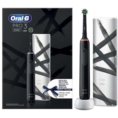 Oral-b Električna četkica za zube Pro3 3500+TC Design edition Cene