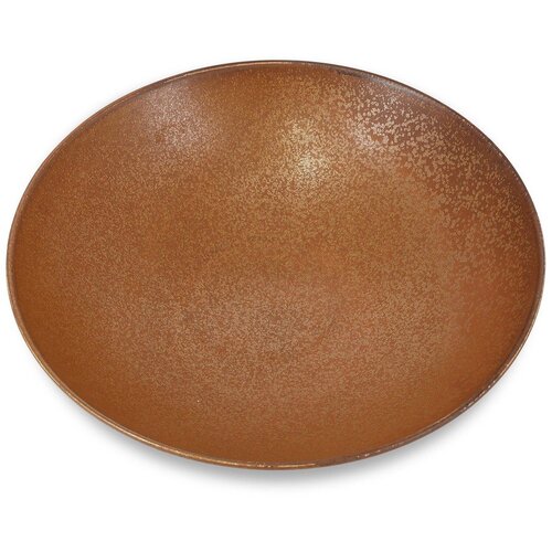 BonBistro Rjav ju&amp;scaron;ni porcelanast krožnik &amp;oslash; 26 cm Ovio &amp;ndash; Slike