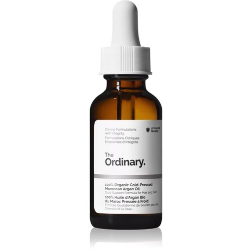 The Ordinary 100% Organic Cold Pressed Moroccan Argan Oil 100% arganovo olje 30 ml Cene