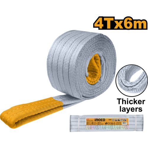 Ingco HWSP0406 &amp;Scaron;PANER TRAKA 4T x 6m Slike
