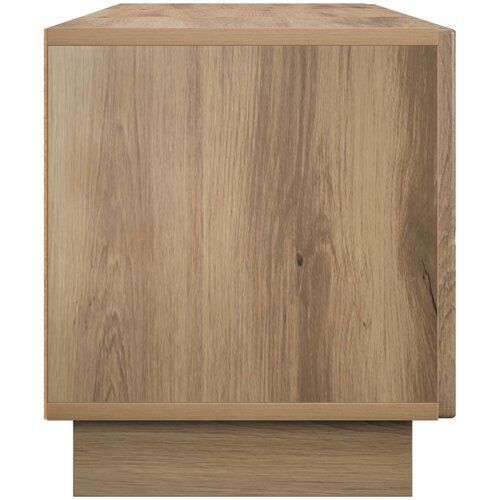  TV stalak 140 x 34,5 x 40 cm Hrast artisan Konstruirano drvo Slike