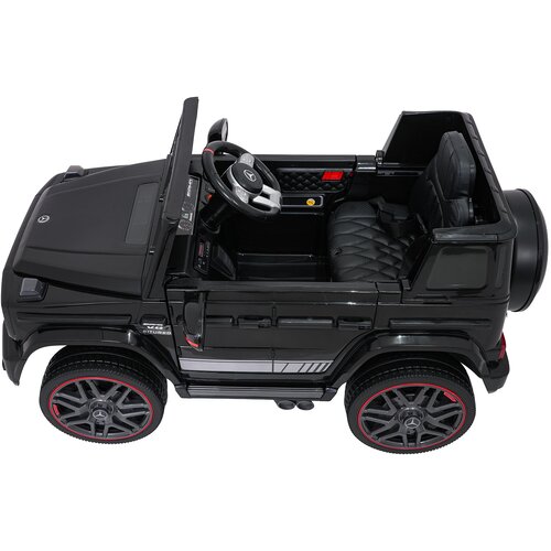  Licencirani auto na akumulator Mercedes G63 AMG LIFT - crni Slike
