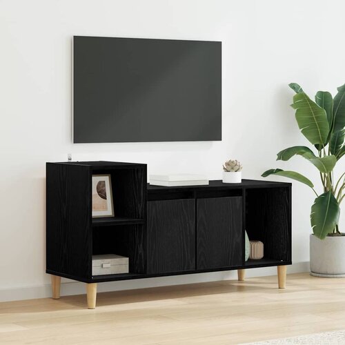 TV ormar Crni hrast 100 x 35 x 55 cm Konstruirano drvo Cijene