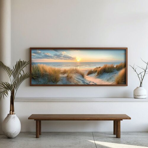 WALLXPERT FAH081-120 Multicolor Decorative Framed MDF Painting Cene
