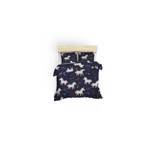 Lessentiel Maison Komplet posteljina (200x220) Magic Unicorn Dark Blue Slike