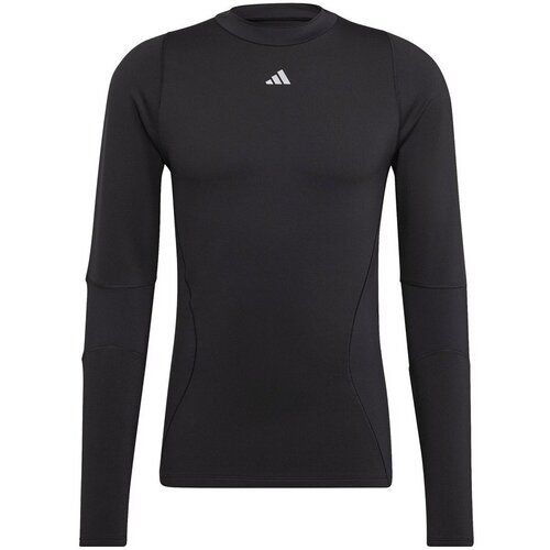 Adidas Majice z dolgimi rokavi Tf Cr Ls Črna Cene