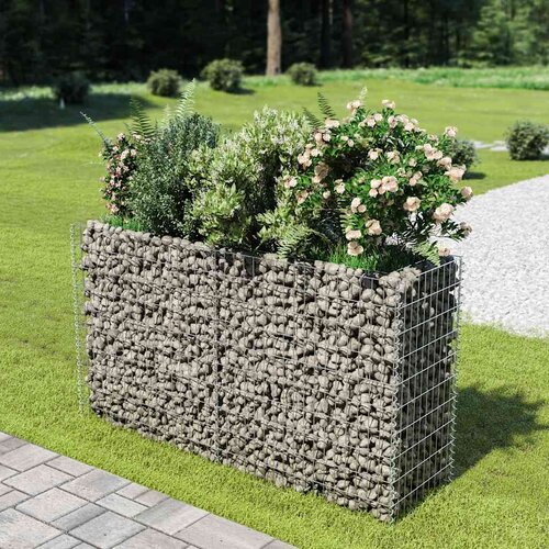  Gabionska sadilica od pocinčanog čelika 180 x 50 x 100 cm Cijene