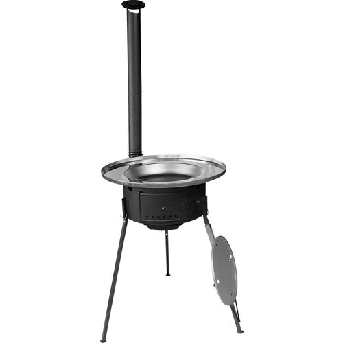  Kotel s stojalom (premer: 56,6 cm, iz nerjavnega jekla, snemljive noge) Slike