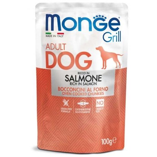 Monge Sos za pse sa ukusom lososa Grill, 100g Slike