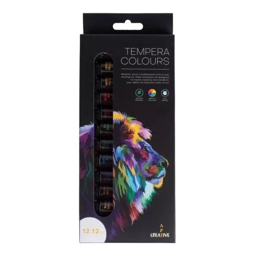 Creative art tempera 12x12ml ( 75403 ) Cene