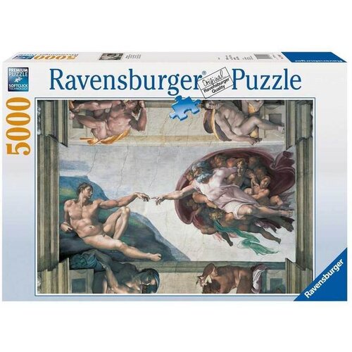 Ravensburger Puzzle (slagalice) Mikelandjelo Stvaranje Adama RA17408 Cene