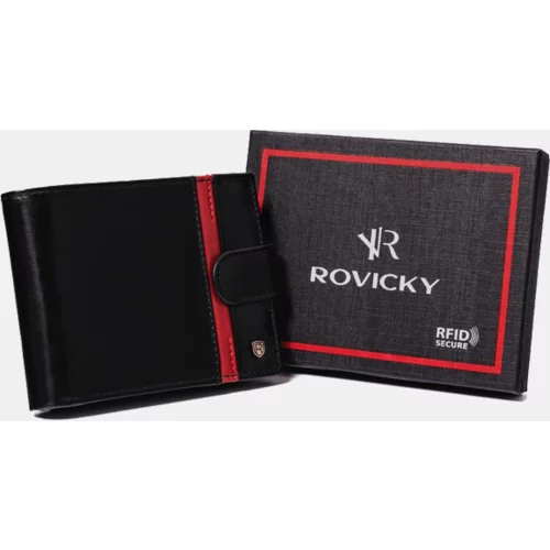 TOSN Moška denarnica Rovicky N61L črna