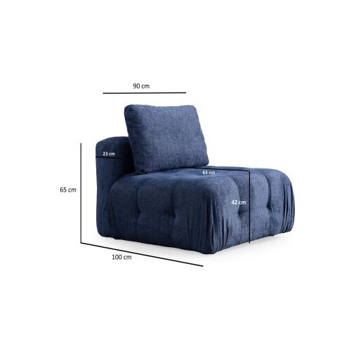 Atelier Del Sofa amaris O1 navy blue 1-Seat sofa Slike