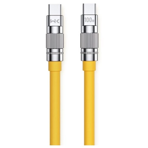 WEKOME WDC-188 Kabl 3.1 USB tip C M/M 1m, za Superbrzo punjenje 100W/480Mbps, žuti Cene