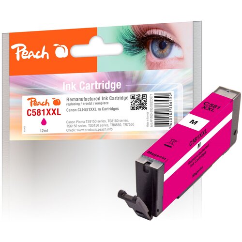 Peach Črnilo Canon CLI581XXL magenta 12ml, 320671 >sm, (20382622) Cene
