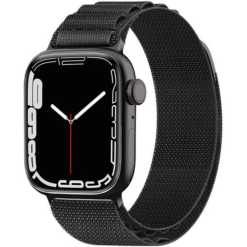 HURTEL Pašček z zaponko iz alpskega jekla za Apple Watch 38 / 40 / 41 mm črn, (21974488) Cene