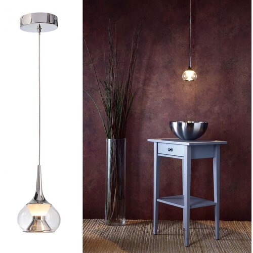 Planetitaly LED steklena viseča svetilka 5W 3000K lestenec viseča svetilka mize bar picerija 230V, (20554070) Cene
