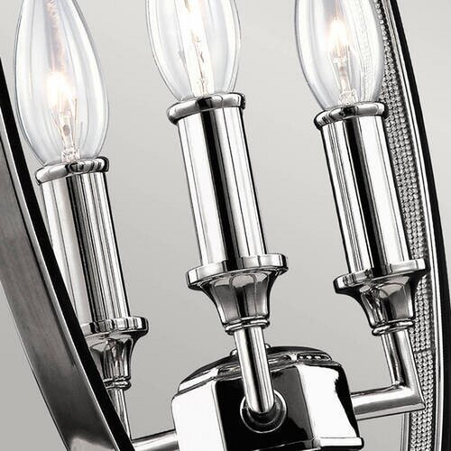 Elstead Lighting Feiss FE-CORINNE-3P-M - Luster na lancu CORINNE 3xE14/60W/230V Slike