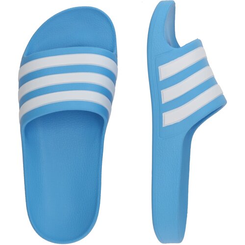 Adidas Čevelj za na plažo/kopanje &amp;#039;Adilette Aqua&amp;#039; azur / bela Slike