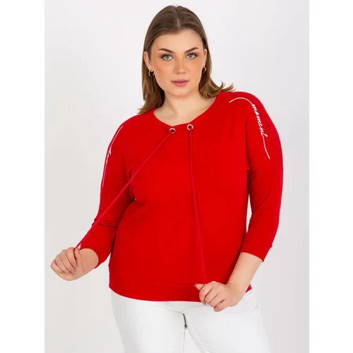 RELEVANCE Blouse-RV-BZ-8459.10X-red