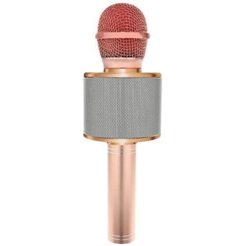 Karaoke mikrofon s zvučnikom rozi Slike
