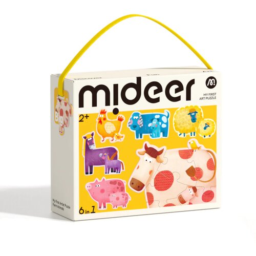 Mideer Moje prve umjetničke puzzle - Farma Slike