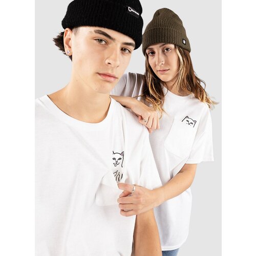 Ripndip Lord Nermal Pocket T-shirt white Cene