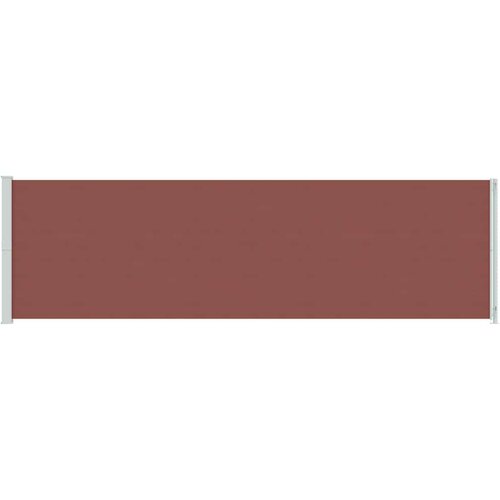  Uvlačiva bočna tenda za terasu 180 x 600 cm smeđa Slike