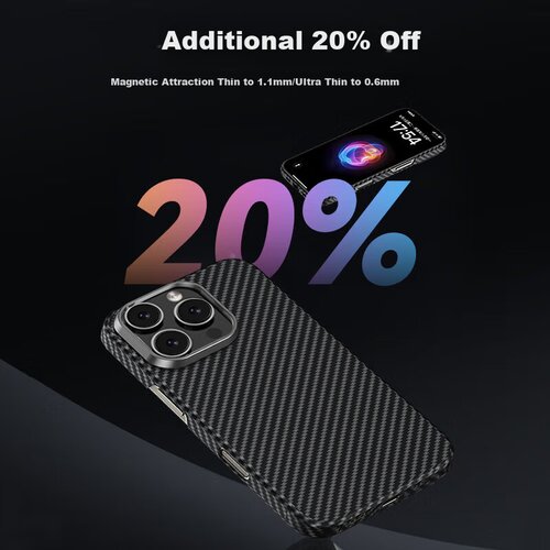 xianyan maska za mobilni telefon iphone 15 pro max, crno-siva Cene